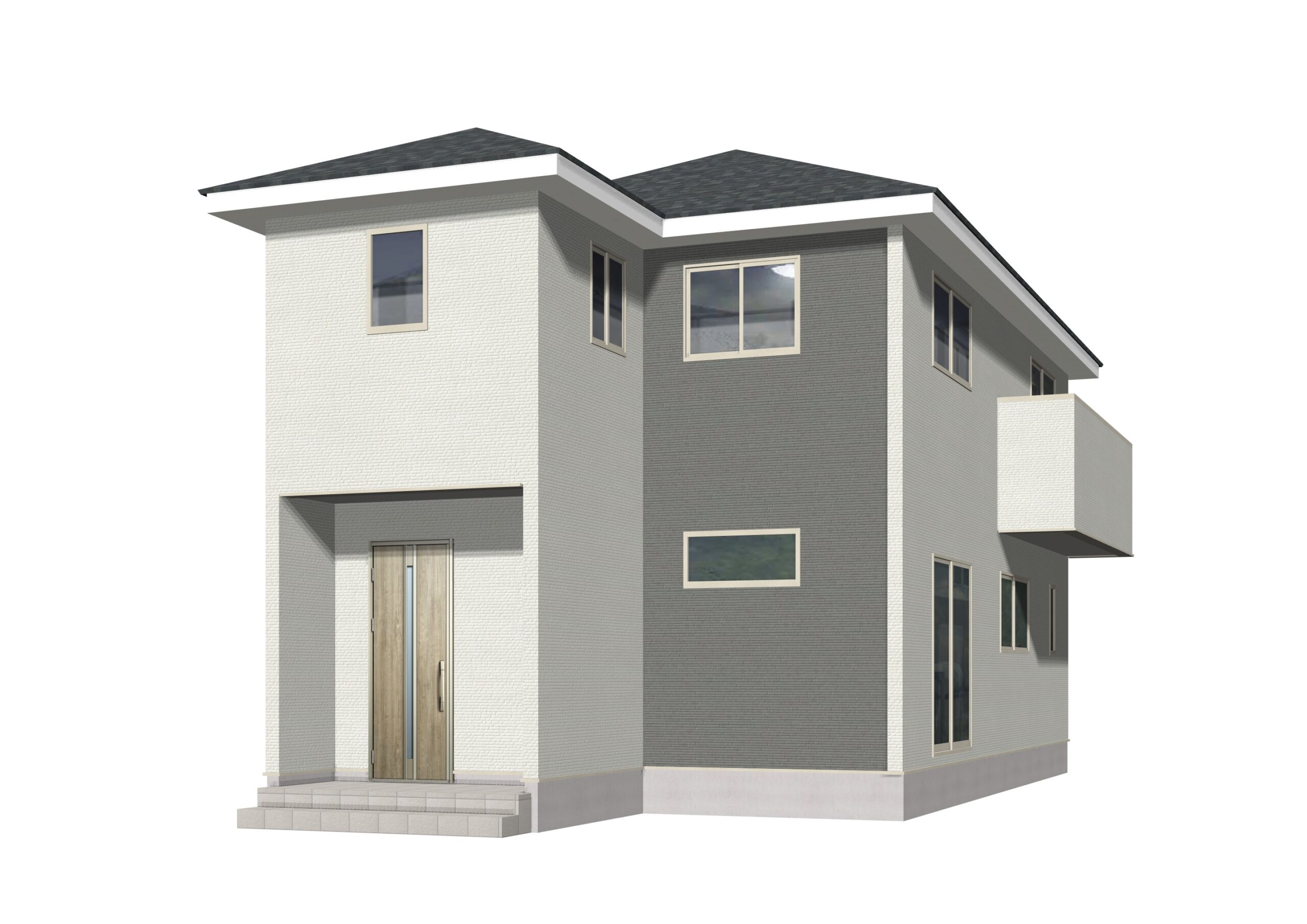 柴崎町建売住宅 1号棟2号棟